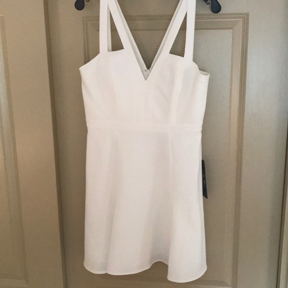 BCBG WHITE DRESS